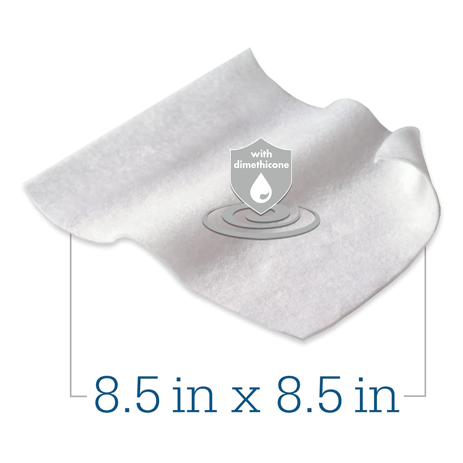 Stryker - Sage Comfort Shield Barrier Cream Cloths with Dimethicone - 1 Package, 24 Cloths u2013 One-step Wipes Clean, Treat and Protect Skin from Incontinence Associated Dermatitis, Hypoallergenic