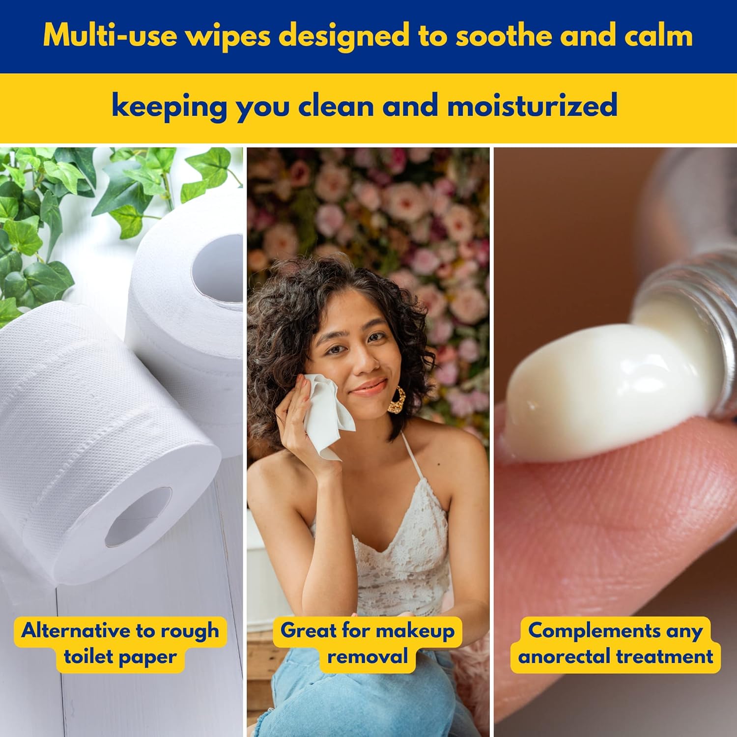 Alternative view of Doctor Butler's Soothing Wipes u2013 All-Purpose Wet Wipes for Sensitive Skin, Face Wipes, andBaby wipes with Chamomile and Essential Oils* (1 Pack u2013 60 Count)