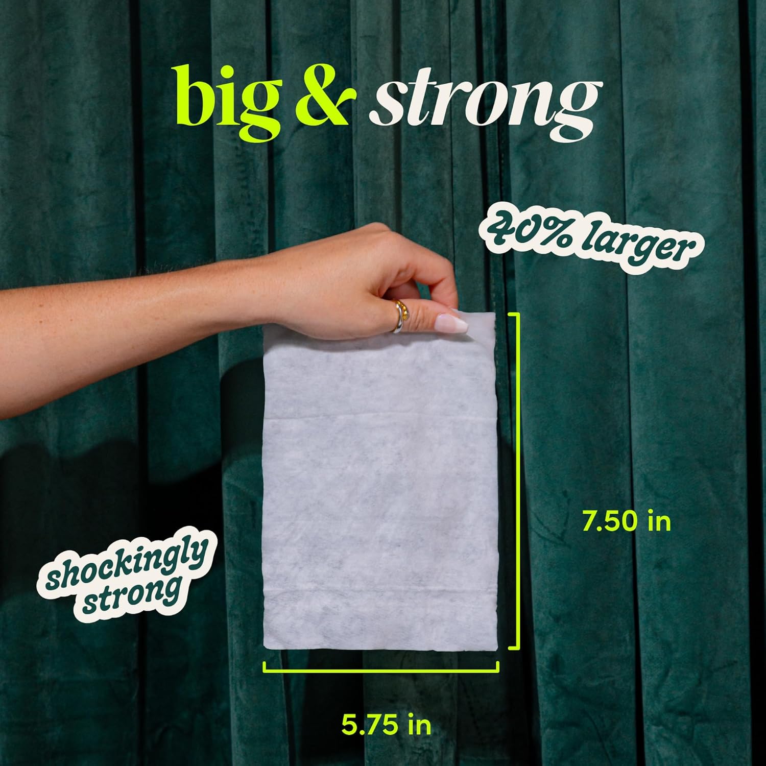 Alternative view of goodwipes Flushable Wipes - Individually Wrapped Butt Wipe for On-the-Go Adults - Portable Mini Wipes - Travel Essentials - Sewer & Septic Safe - Rosewater, 32 Count (1 Pack)