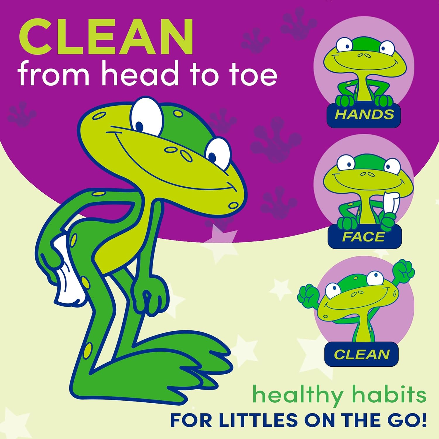 Alternative view of Flushable Wipes for Baby and Kids by Kandoo, Sensitive and Unscented Formula, Hypoallergenic Potty Training Wet Cleansing Cloths , 48 Count, Pack of 12