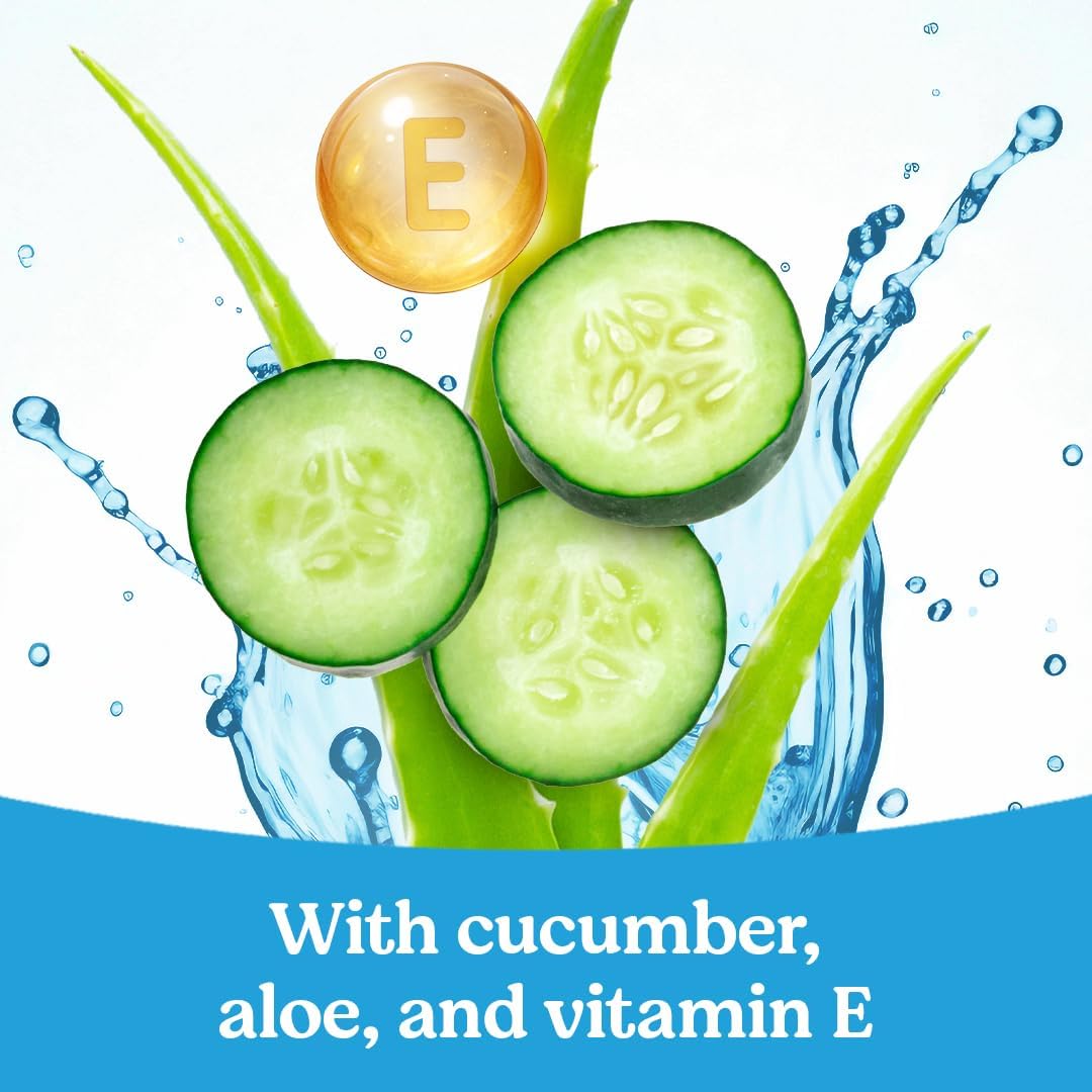 Huggies Natural Care Cucumber, Aloe and Vitamin EBaby wipes, Hypoallergenic, Scented, 6 Flip-Top Packs (288 Wipes Total), Packaging May Vary