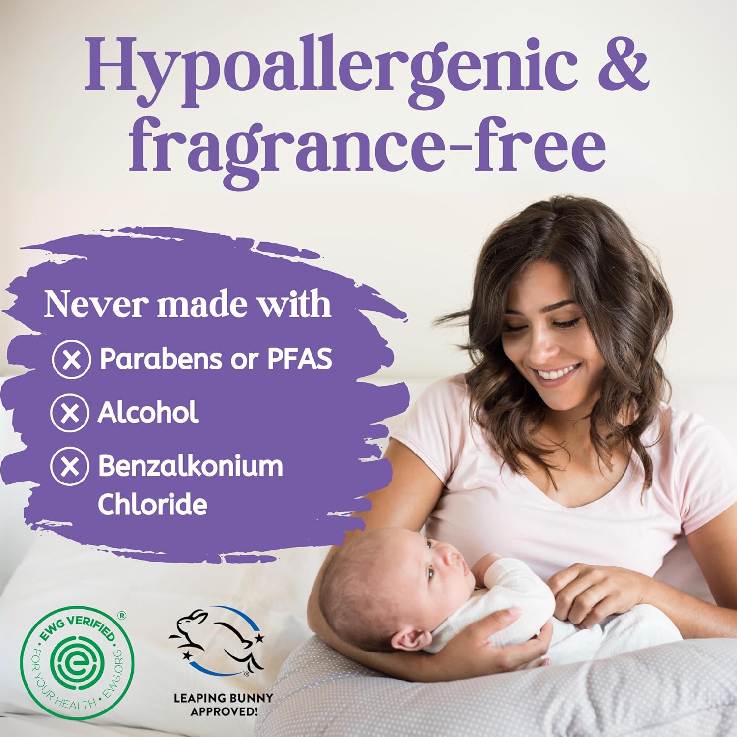 Alternative view of Doctor Butler's OrganicBaby wipes - Hypoallergenic & UnscentedBaby wipes, Safe for Baby Sensitive Skin Care, Made with Chamomile & Essential Oils (1pk u2013 60 Wipes)