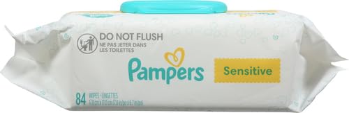 Alternative view of PampersBaby wipes Sensitive Perfume Free 1X Pop-Top Pack 84 Count