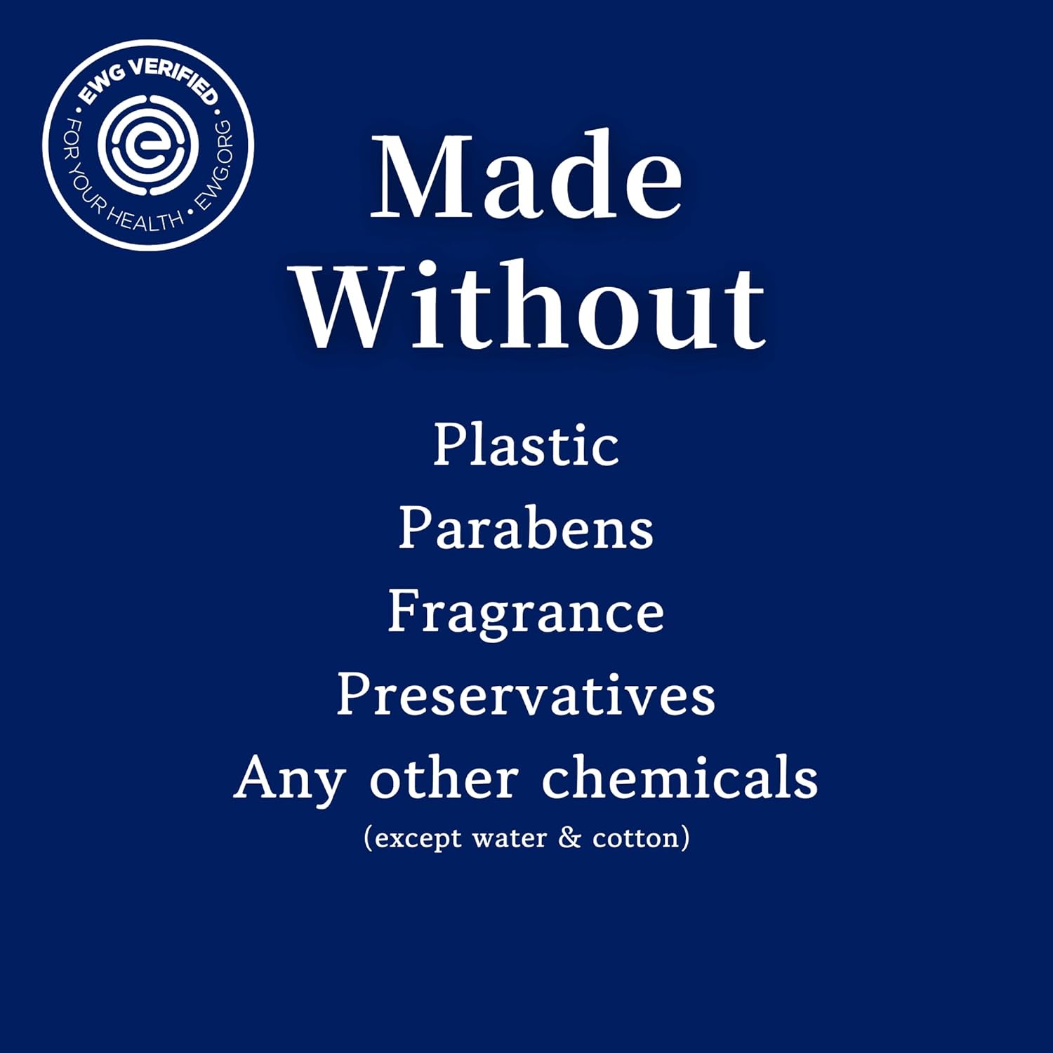 blissmile 100% Water & Cotton Wet Wipes Travel Size - Individually Wrapped - Fragrance & Preservative-Free for Baby, Women & Sensitive Skin - Gentle Hand, Face, Body & Feminine Care - 110 Count