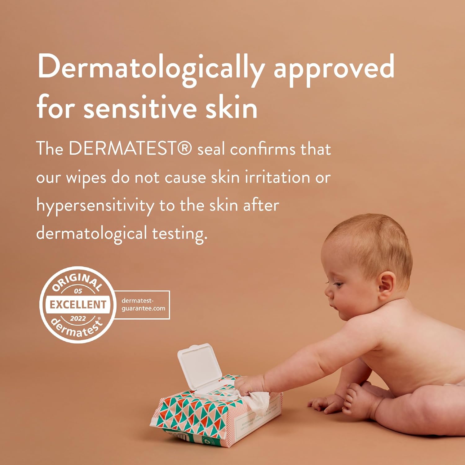 Alternative view of JOONYA UnscentedBaby wipes u2014 Plant-Based, Fragrance-Free Diaper Wipes | Hypoallergenic, Non-Toxic, Compostable & Biodegradable Wet Wipes for Sensitive Newborn Skin | 3 Packs of 80 Wipes (240 Total)