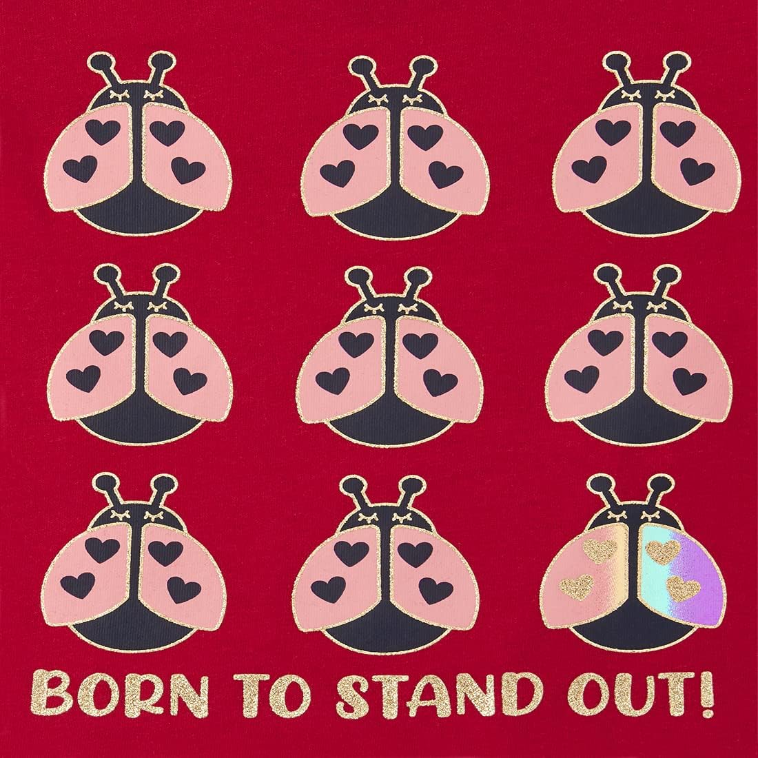 Alternative view of The Children's Place Baby-Girls and Toddler Unicorns,Butterflies,Trends Short Sleeve Graphic T-Shirts,3 Pack