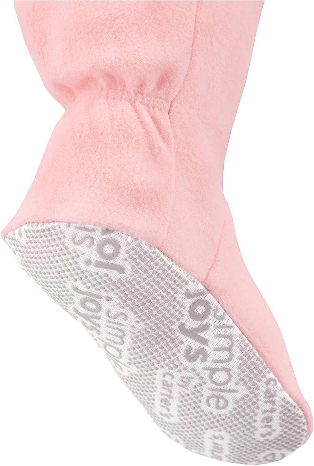 Alternative view of Simple Joys by Carter's girls Loose-Fit Flame Resistant Fleece Footed Pajamas