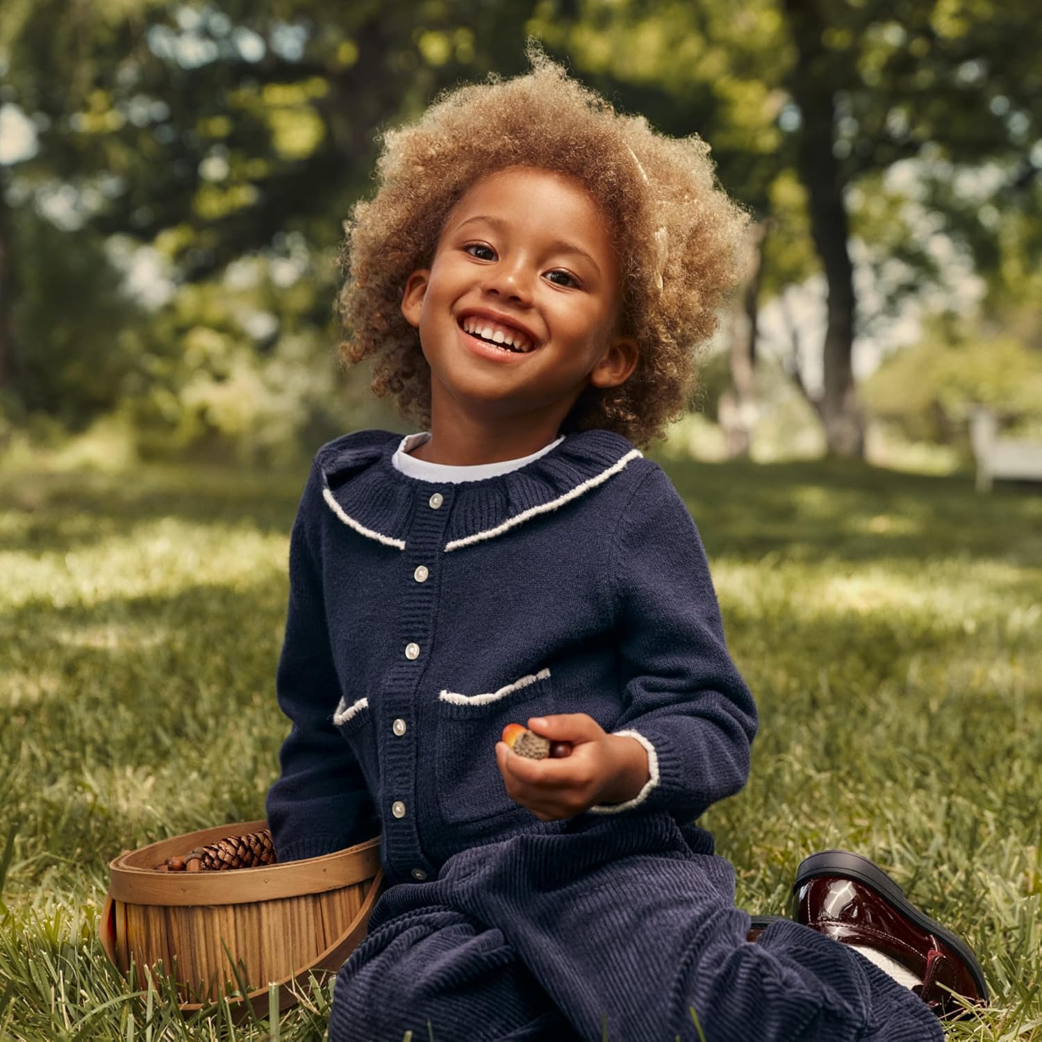 Amazon Essentials x Sofia Grainge Babies, Toddlers and Girls' Cardigan Sweater