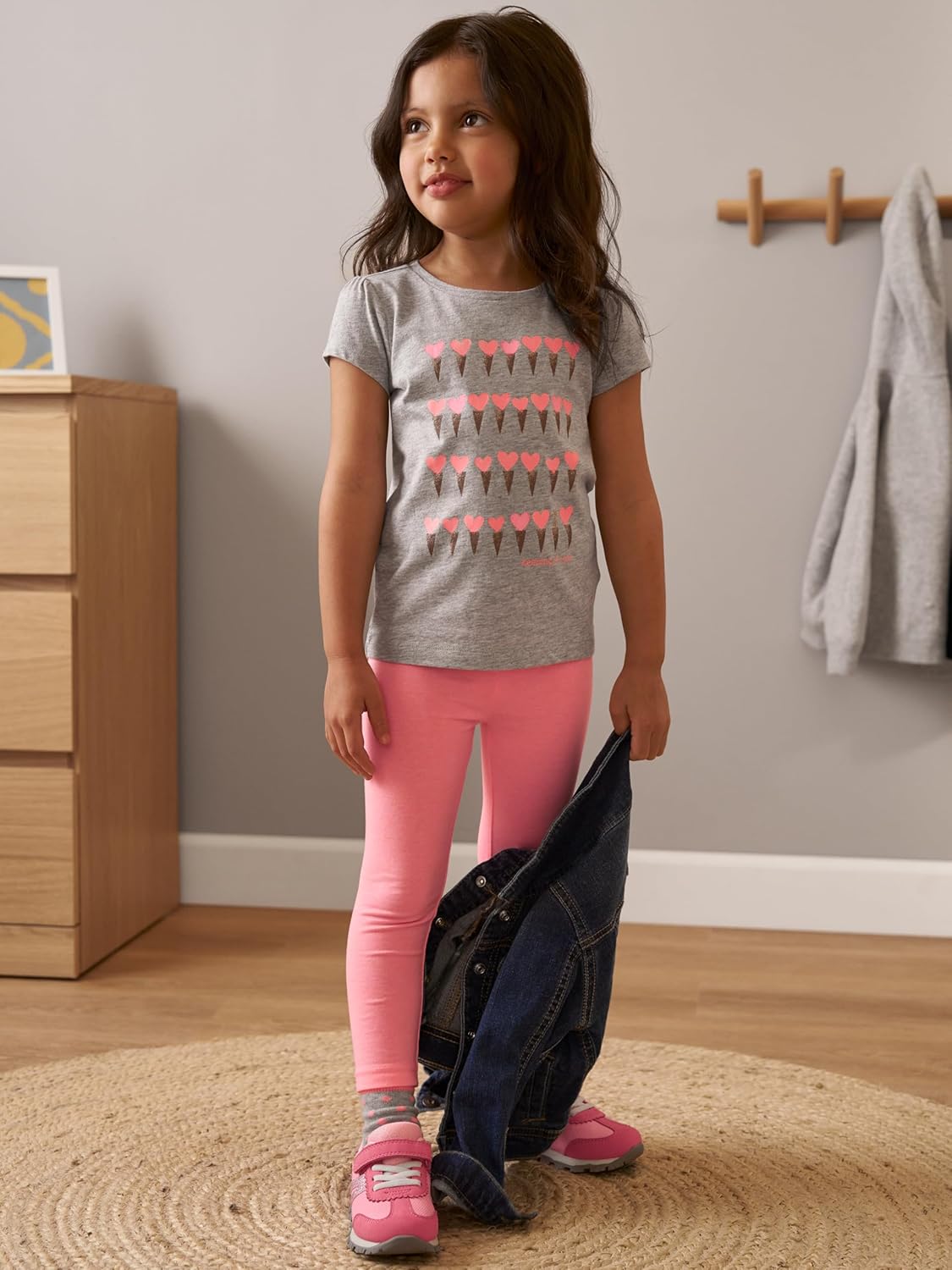 Alternative view of Simple Joys by Carter's girls 3-pack Leggings