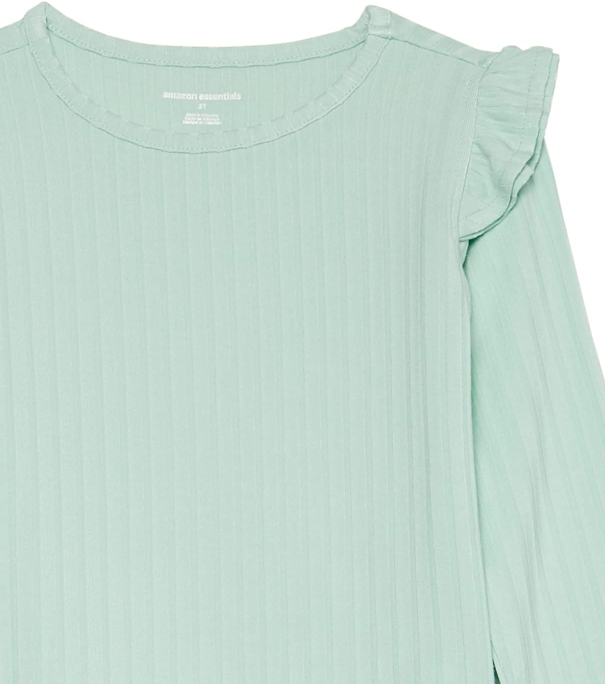 Alternative view of Amazon Essentials Girls and Toddlers' Wide-Rib Outfit Set, Pack of 2