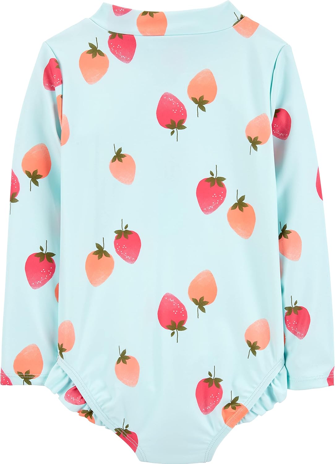 Simple Joys by Carter's Baby-Girls Long Sleeve Zipper One Piece Swimsuit