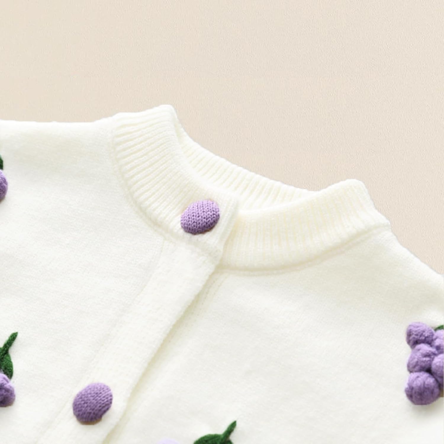 Alternative view of Balatale Toddler Baby Girls Fall Outfits Long Sleeve Knitted Sweater Tops Pleated Mini Skirt Set Autumn Winter Clothes Set