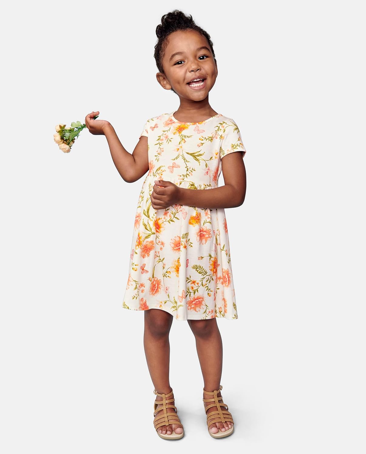 Alternative view of The Children's Place,and Toddler Girls Short Sleeve Fashion Dress