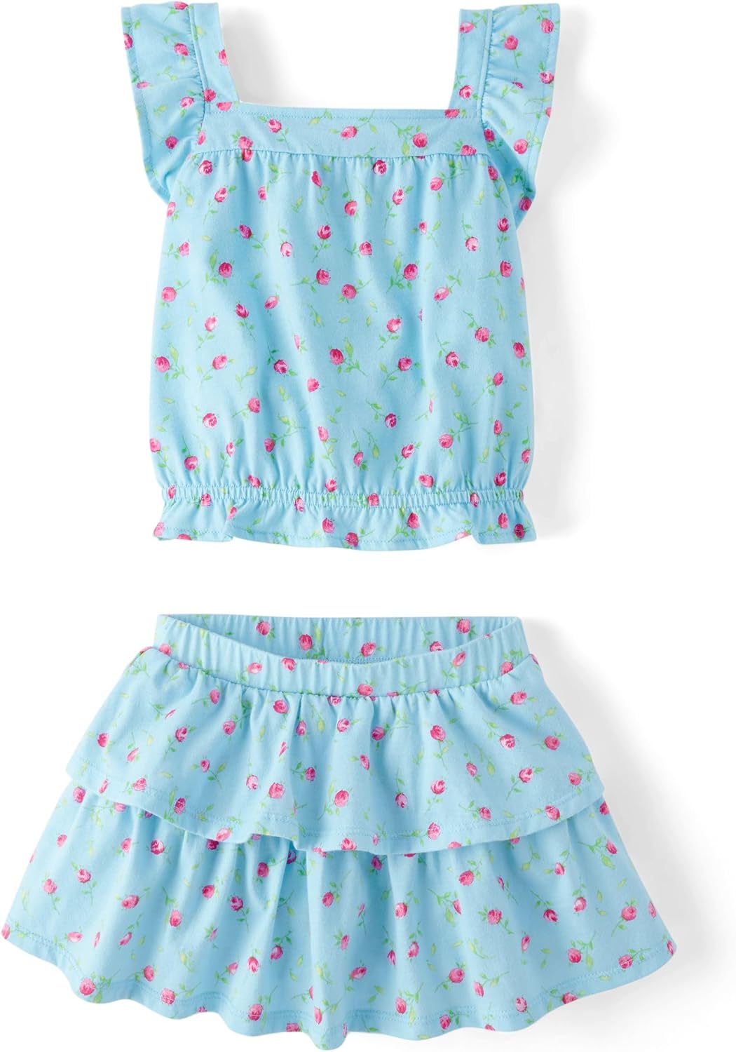 The Children's Place baby-girls And Toddler Tank Top and Skort 2 Piece Outfit Set