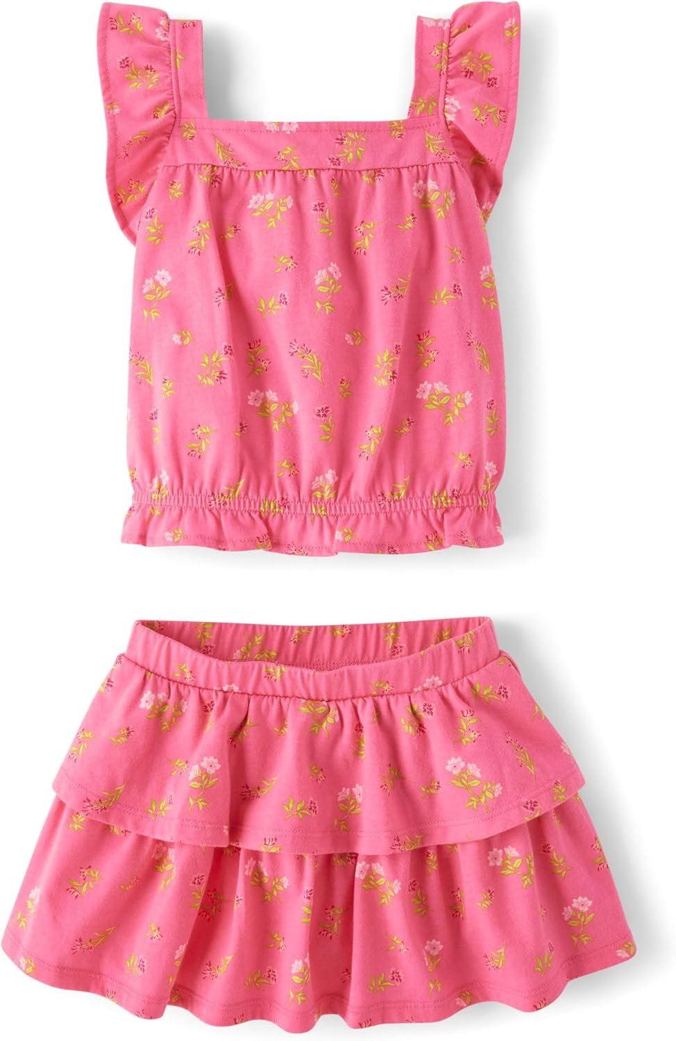 Alternative view of The Children's Place baby-girls And Toddler Tank Top and Skort 2 Piece Outfit Set