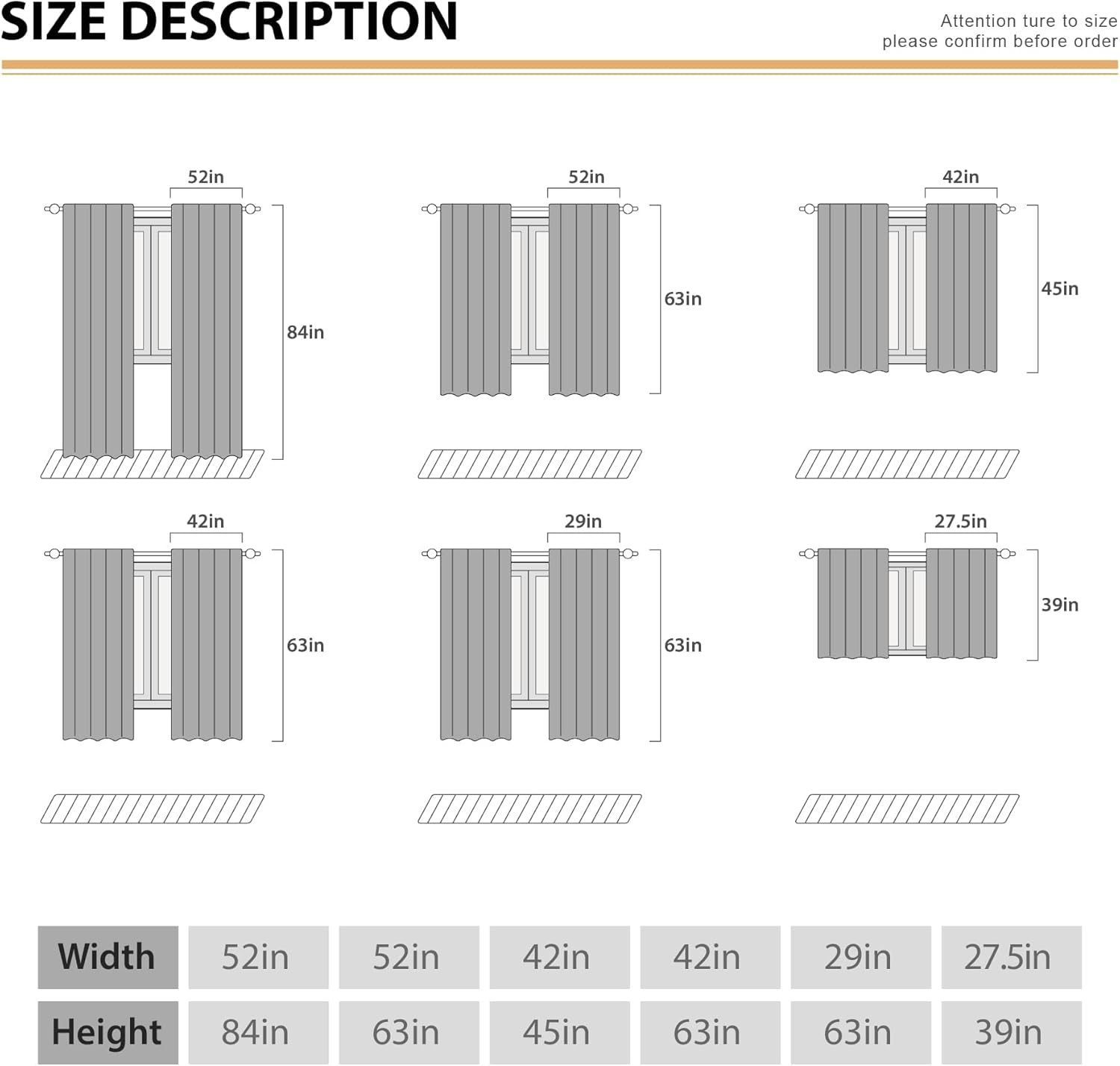 oolygoo Vintage Mushroom Small Kitchen Curtains Leaves Botanical Window Treatment Rustic Mushroom Cafe Short Window Curtains for Bathroom Dining Laundry Room Beige Tier Treatment Drapes 27.5x39 inch - Image 6