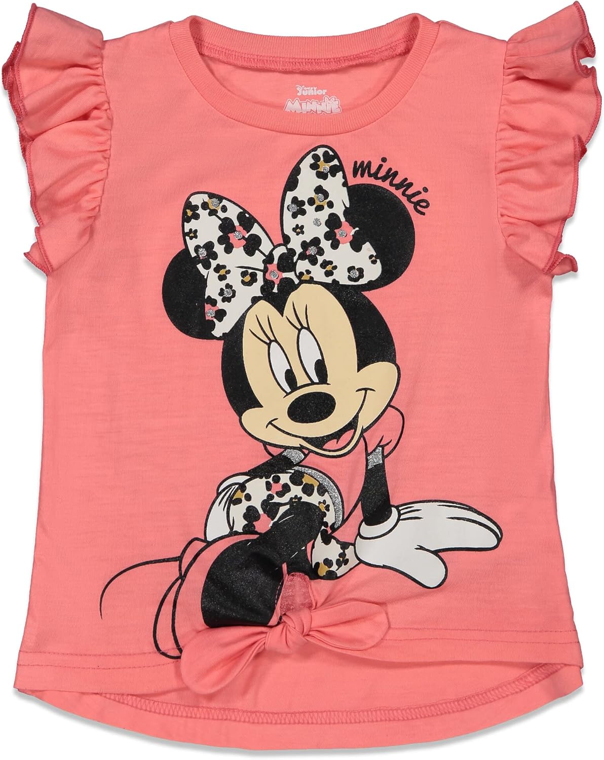 Disney Minnie Mouse T-Shirt and Leggings Outfit Set Infant to Big Kid Sizes (12 Months - 14-16)