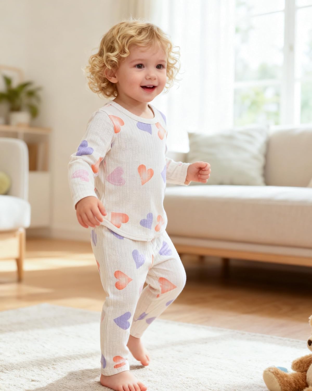 Alternative view of Mioglrie Baby Girl Clothes Infant Fall Outfits Toddler Girl Clothes 6 Pcs Spring Newborn Essentials 3M-3Y Clothing Set