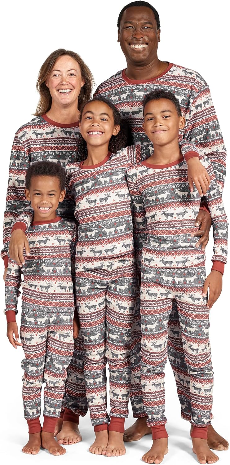The Children's Place unisex-baby Family Matching, Christmas and Holiday Pajama Sets, Cotton