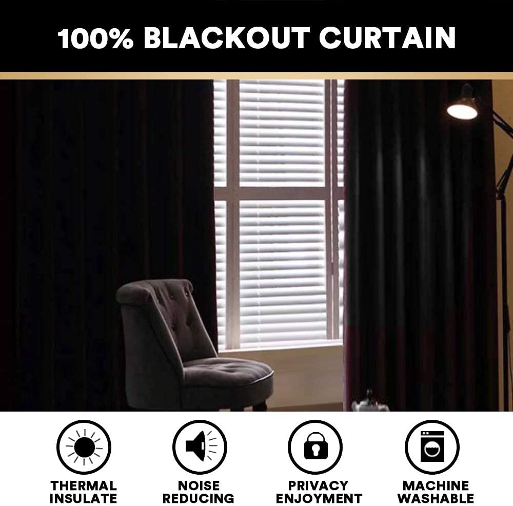 Alternative view of PrinceDeco Natural Linen Curtains 100% Blackout Linen Curtains for Bedroom Full Blackout Curtains 84 Inches Long Living Room Thermal Insulated Light Blocking Curtain Drapes White Backing, 2 Panels