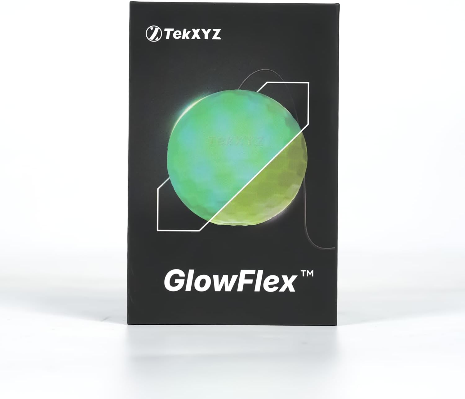 GlowFlex™ Reflex Ball with Counter App, Glow-in-the-Dark | TekXYZ® Online Community for Boxing Ball, Ideal for Coordination, Stress Relief, Home Workouts & Fitness | Stocking Stuffer Gift for All Ages