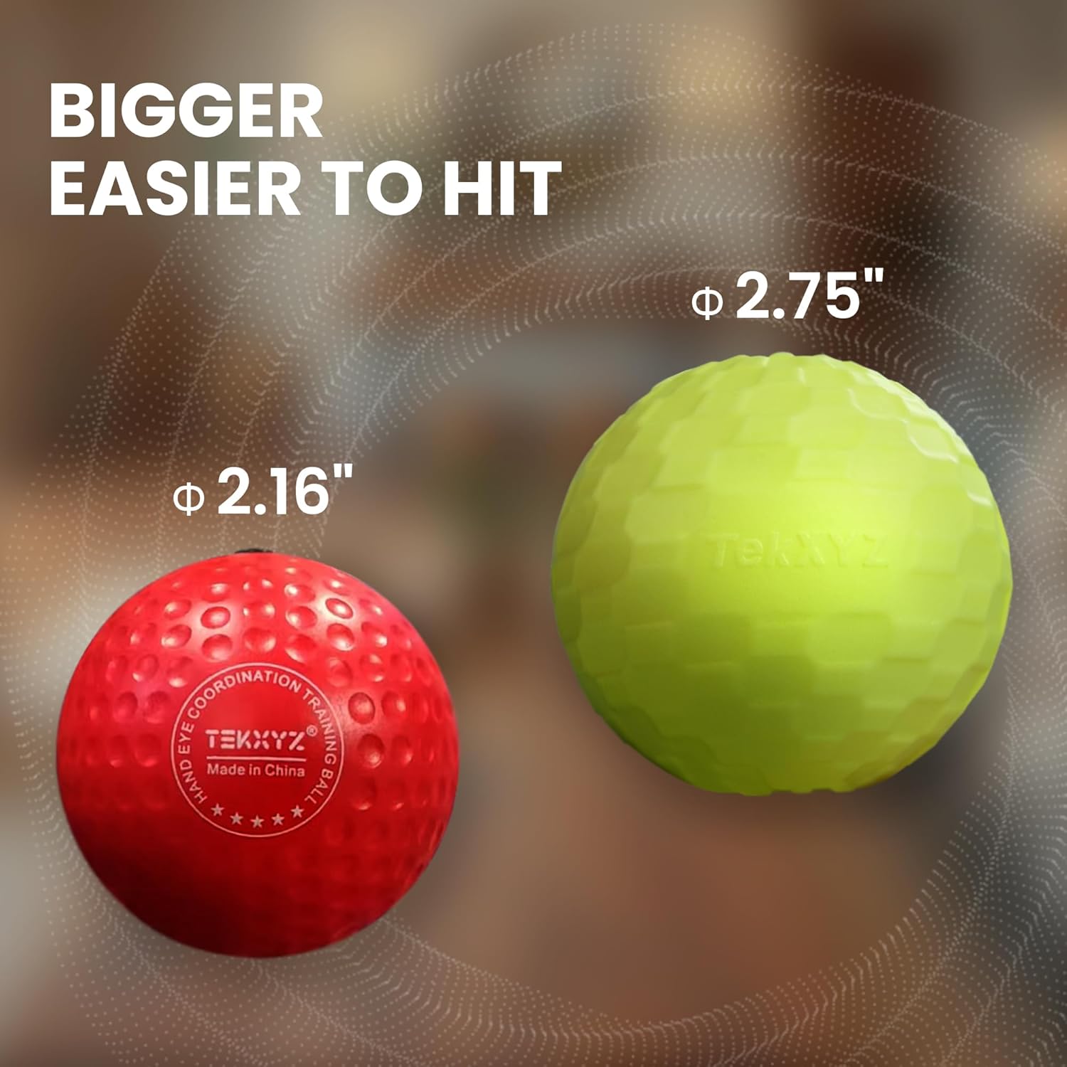 GlowFlex™ Reflex Ball with Counter App, Glow-in-the-Dark | TekXYZ® Online Community for Boxing Ball, Ideal for Coordination, Stress Relief, Home Workouts & Fitness | Stocking Stuffer Gift for All Ages - Image 9