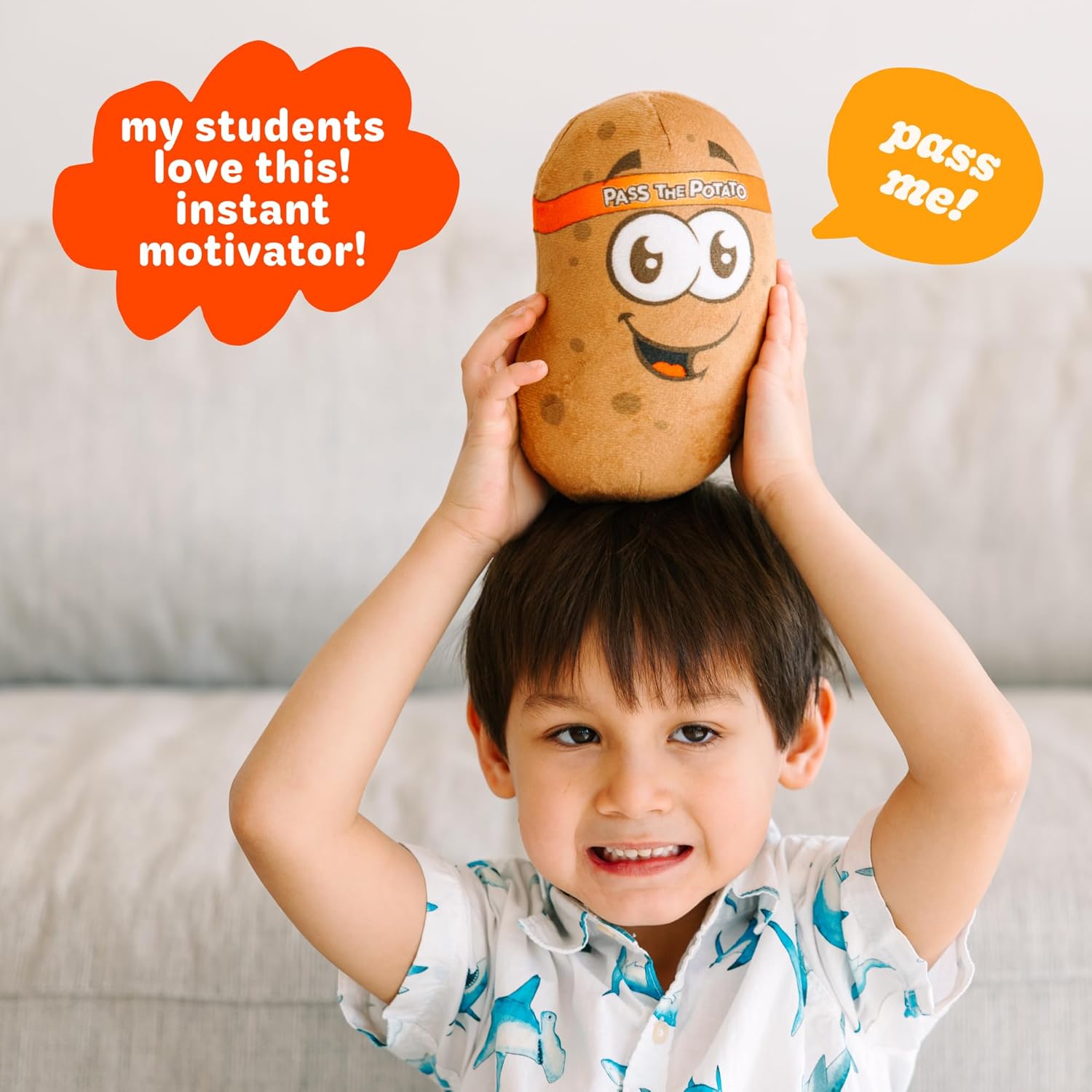 Move2Play, Pass The Potato, Hilariously Wild and Fun Active Play Game | Gift for Kids & Toddlers | Boys & Girls Ages 3, 4-8+ | Indoor/Outdoor Toy| Summer & Camping Fun - Image 4