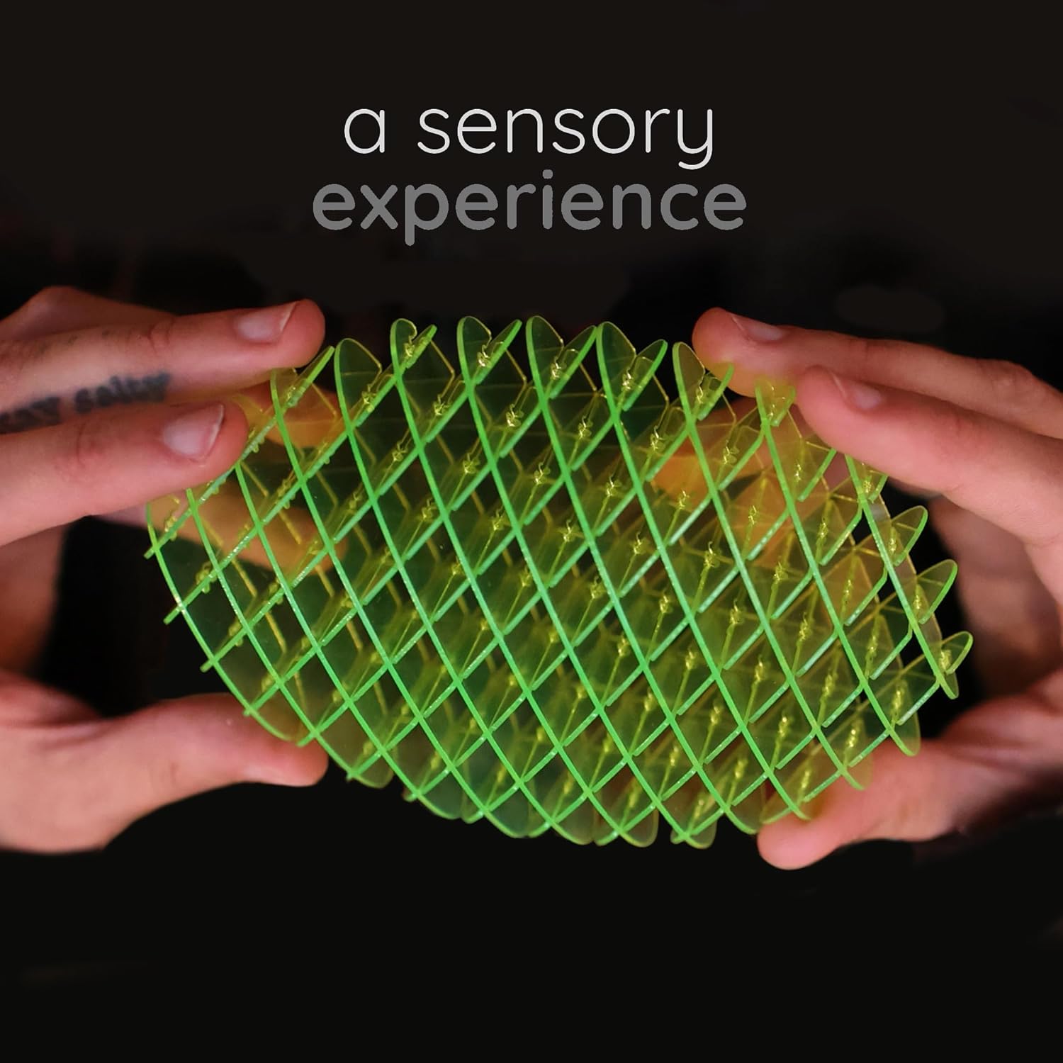 Morf Fidget Worm Toy - Flexible 3D Sensory Slug Figgy Toy for Kids, Teens, and Adults u2013 Stretchy, Quiet, Stress and Anxiety Relief, Focus - For Play, School, Work Gifts, Great For Classroom and Office