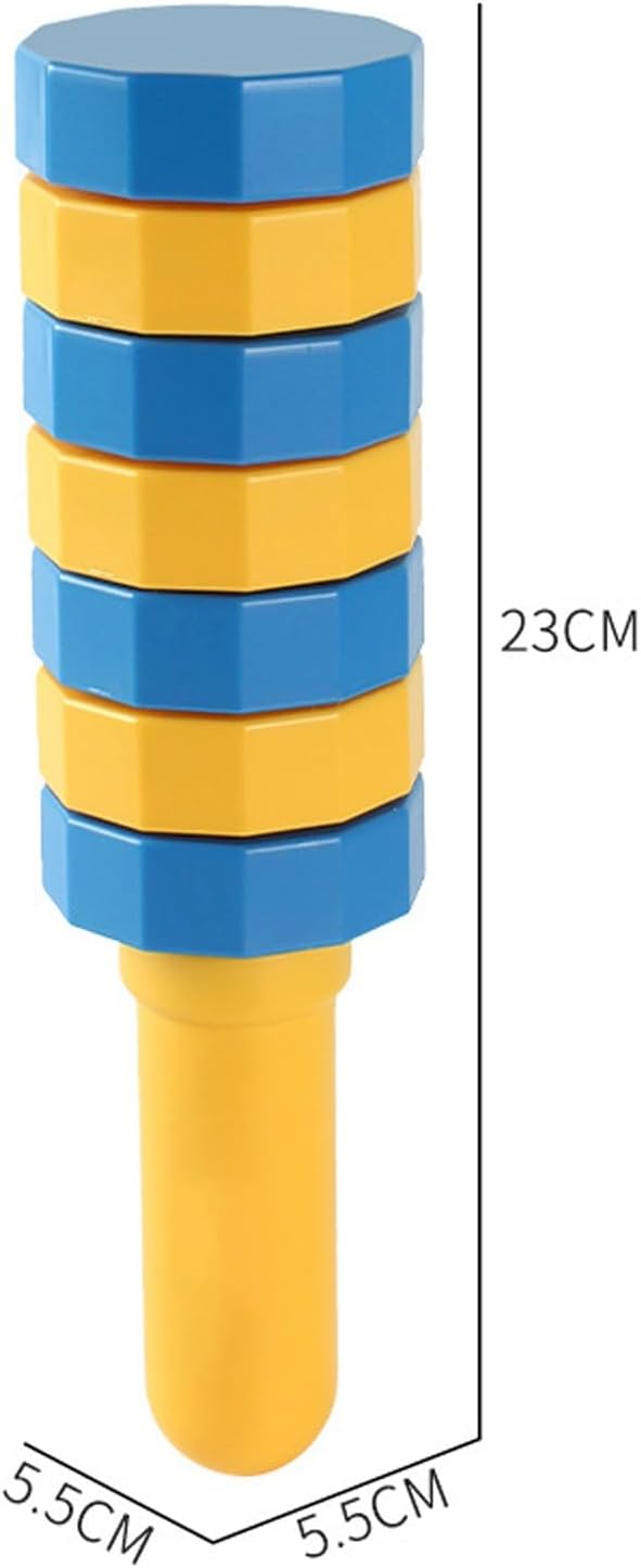 Handheld Wooden Balancers, Wooden Balance Challenge Set, Hand Eye Coordination Sensory Balance Toy for Kids, Coordination & Motor Skills, Encourages Creative Play & Patience - Image 6