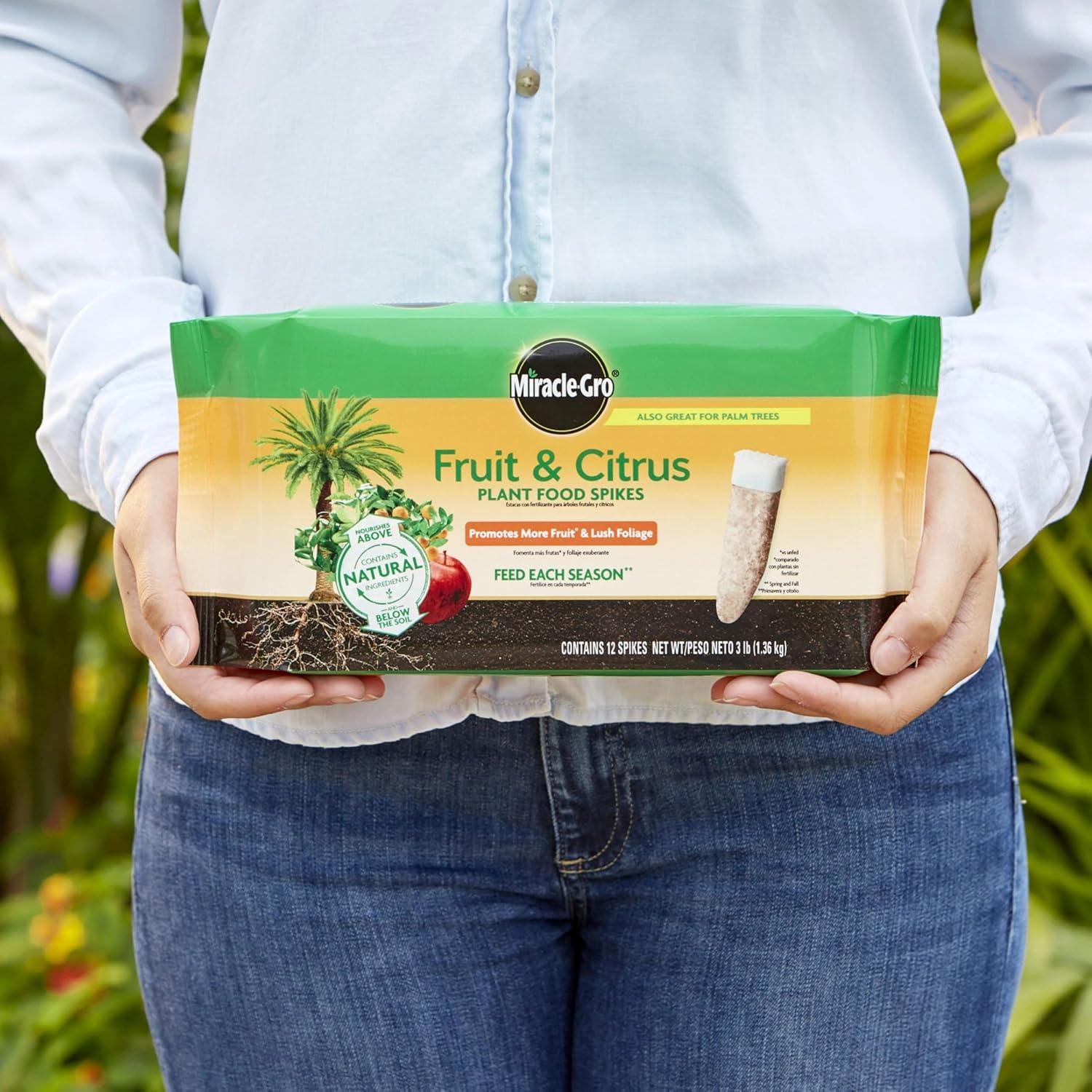 Miracle-Gro Fruit & Citrus Plant Food Spikes