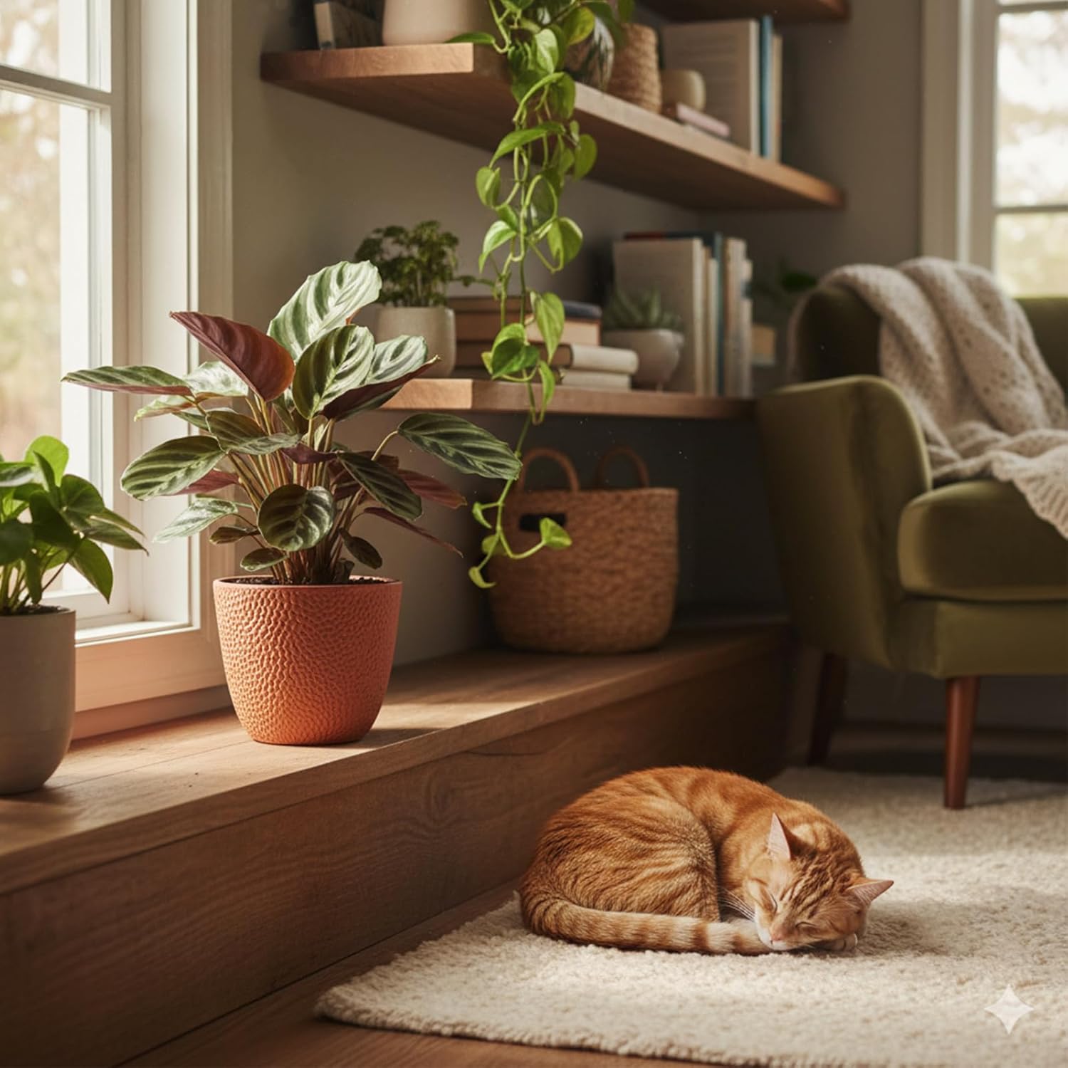 Calathea Collection (4 Pack) Live Plants u2013 Stunning Foliage Prayer Plants Like Orbifolia, Rose Painted, White Star & Dottie u2013 Easy Indoor Tropical Plants u2013 Pet Friendly u2013 Natural Air Purifiers