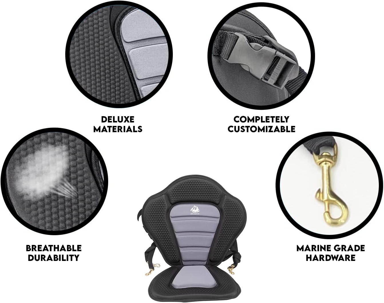 Alternative view of Roc Inflatable Stand Up Paddle Board 10' 6" with Premium SUP Paddle Board Accessories, Wide Stable Design, Non-Slip Comfort Deck for Youth & Adults