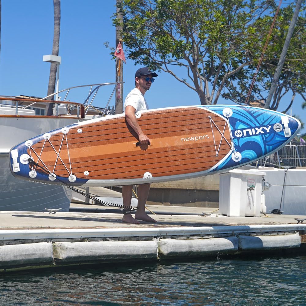 Alternative view of NIXY G5 Newport 10u20196u201D x 32" Inflatable Paddle Board | High-Performance, Durable, and Lightweight SUP for All Skill Levels | Welded Seams | 300 lbs. Capacity