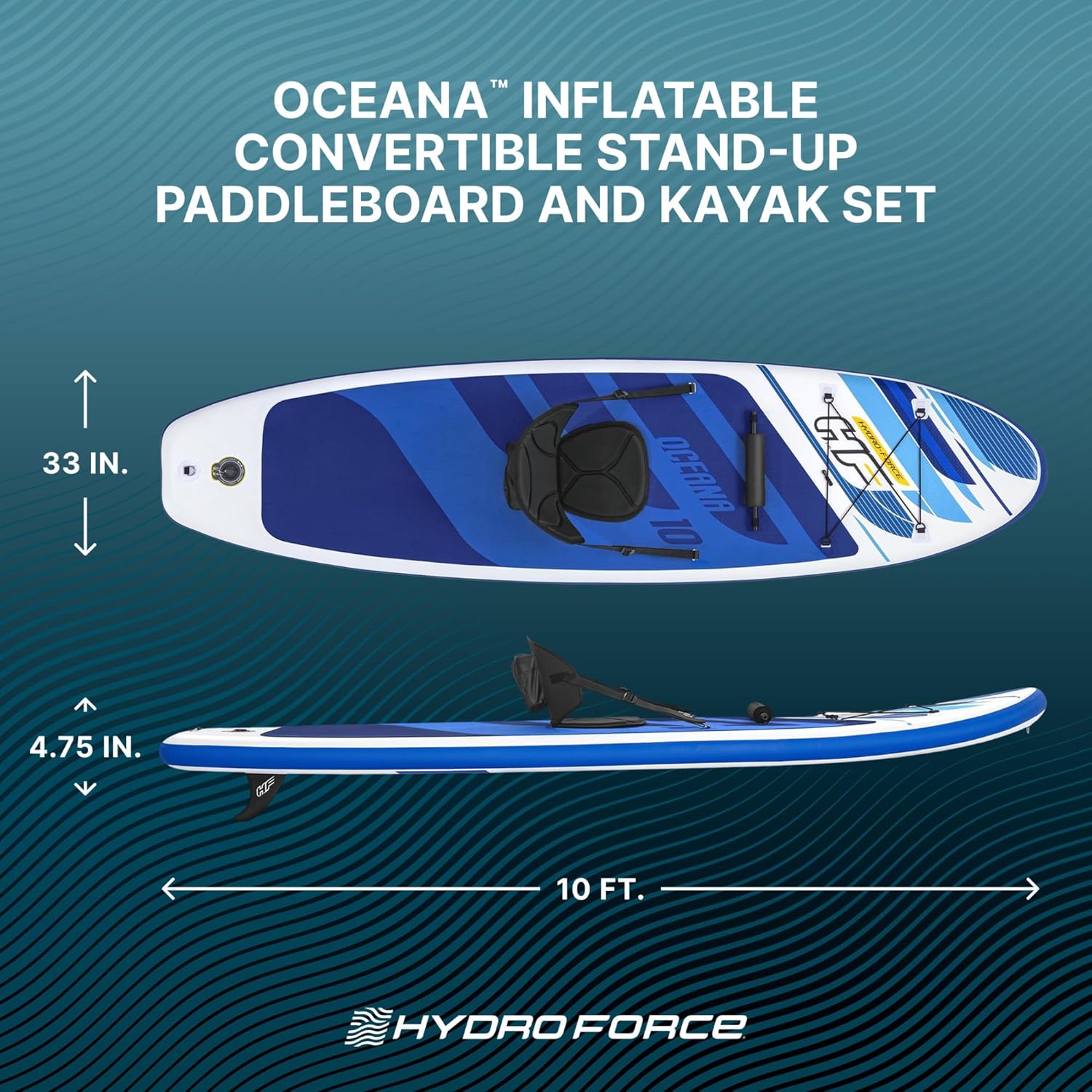Bestway Hydro-Force Oceana Inflatable Stand Up Paddle Board