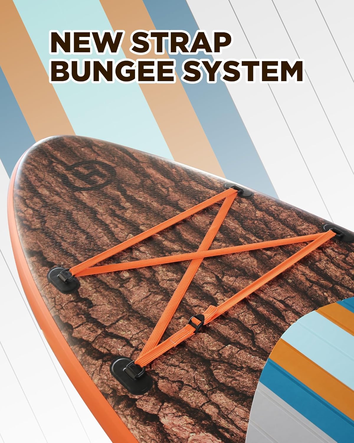 Alternative view of Highpi Inflatable Stand Up Paddle Board for Youth and Adults u2013 Wide Sup with Premium Accessories, Blow Up Paddleboard for Surfing, Fishing, Yoga & More