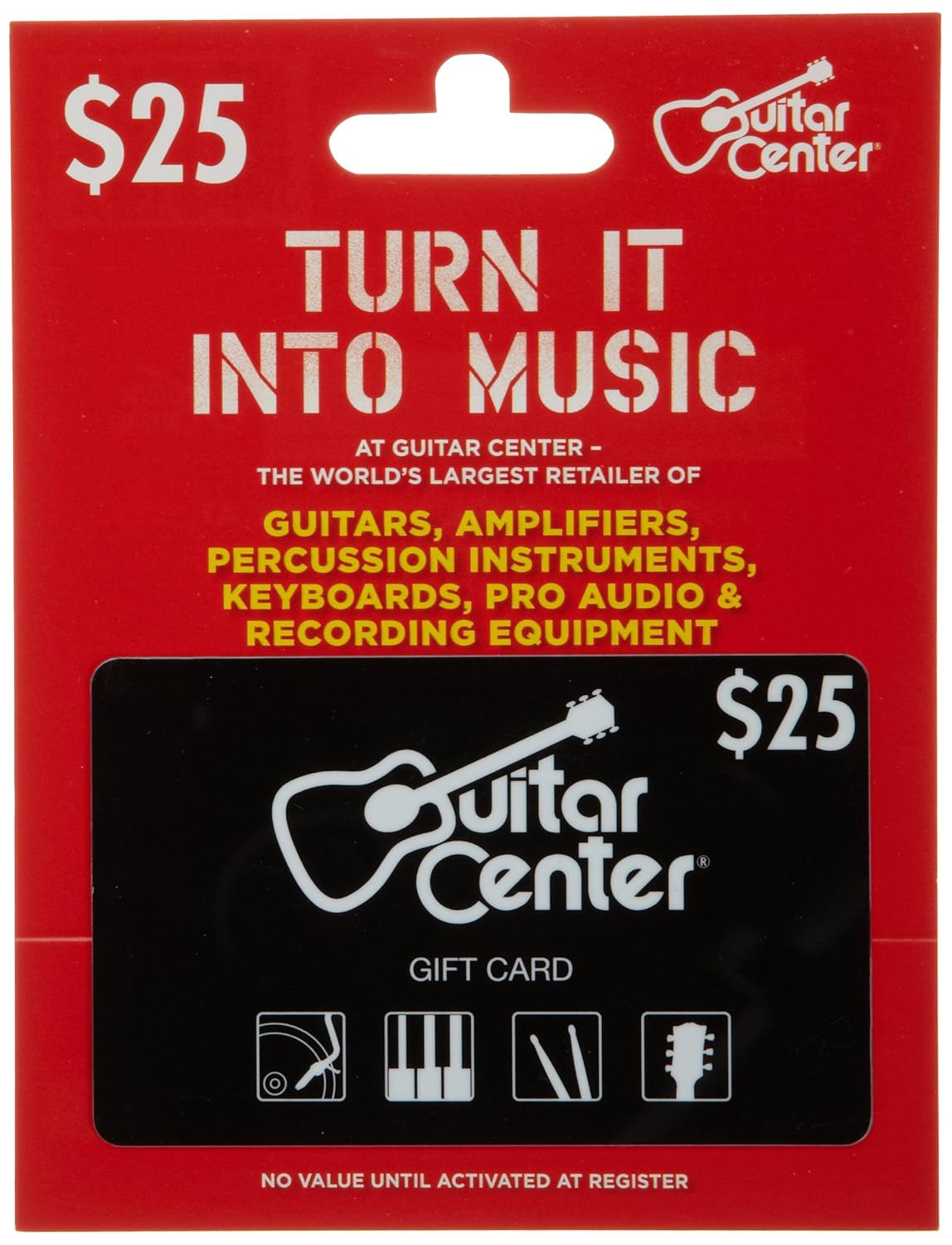 Alternative view of Guitar Center Gift Card $50