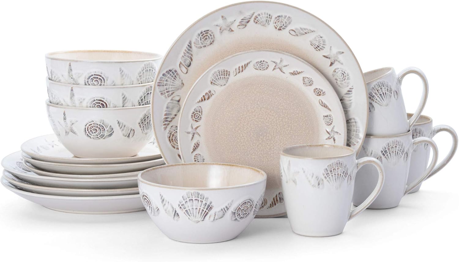 Alternative view of Pfaltzgraff Panama 16-Piece Dinnerware Set, Beige
