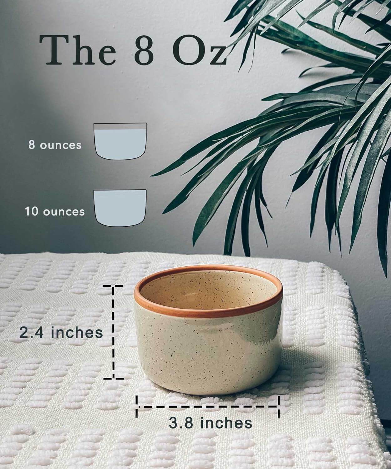 Alternative view of Mora Ceramic Ramekins - 8oz, Set of 6 - Small Oven Safe Baking Dishes/Cups - For Personal Pudding, Creme Brulee, Souffle, Serving Dip, Custard, Ice Cream - Single Mini Bowls - Assorted Neutrals