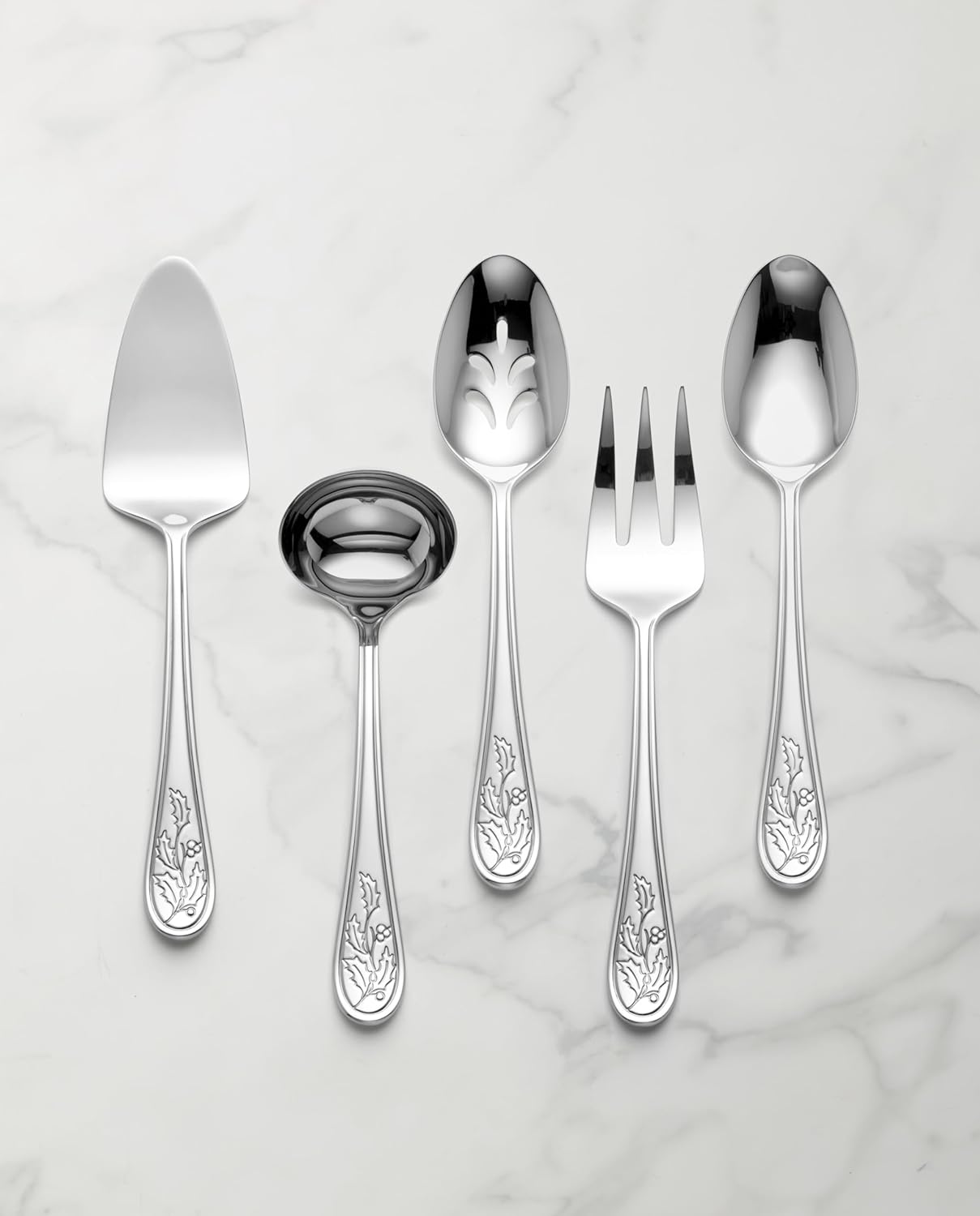 Alternative view of Lenox 897916 Holiday 5-Piece Hostess Set, Christmas Serveware Set, Serving Utensils