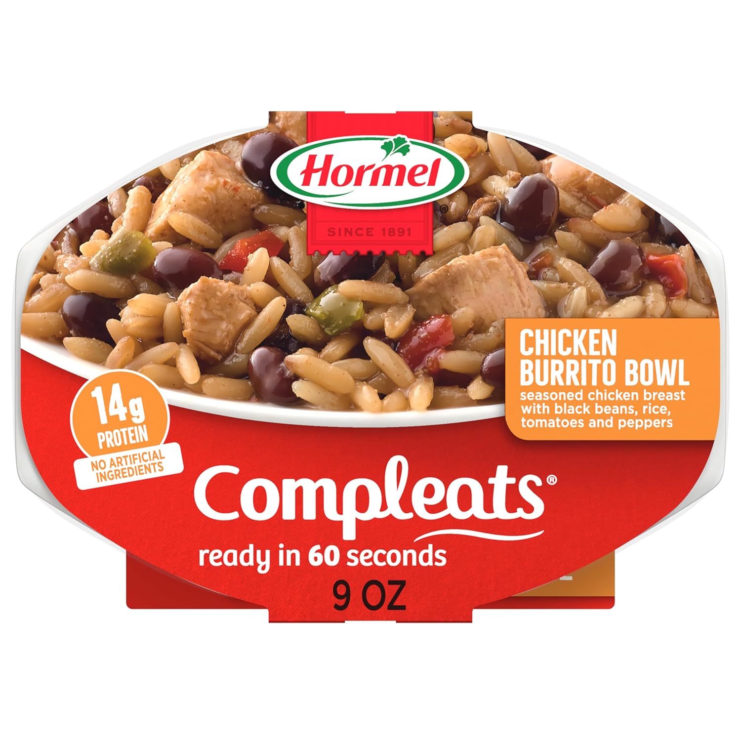 HORMEL COMPLEATS Rice & Chicken Microwave Tray, 7.5 Ounces (Pack of 7) - Image 8