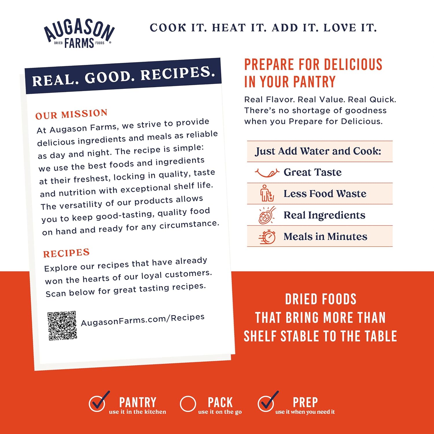 Augason Farms Creamy Potato Soup Mix Can, Emergency Food Supply, Everyday Meals, 36 Servings - Image 5