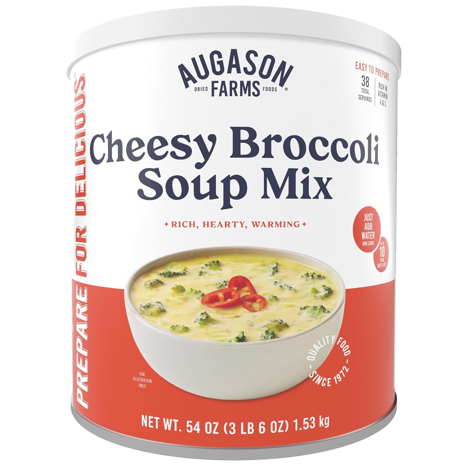 Augason Farms Creamy Potato Soup Mix Can, Emergency Food Supply, Everyday Meals, 36 Servings - Image 7