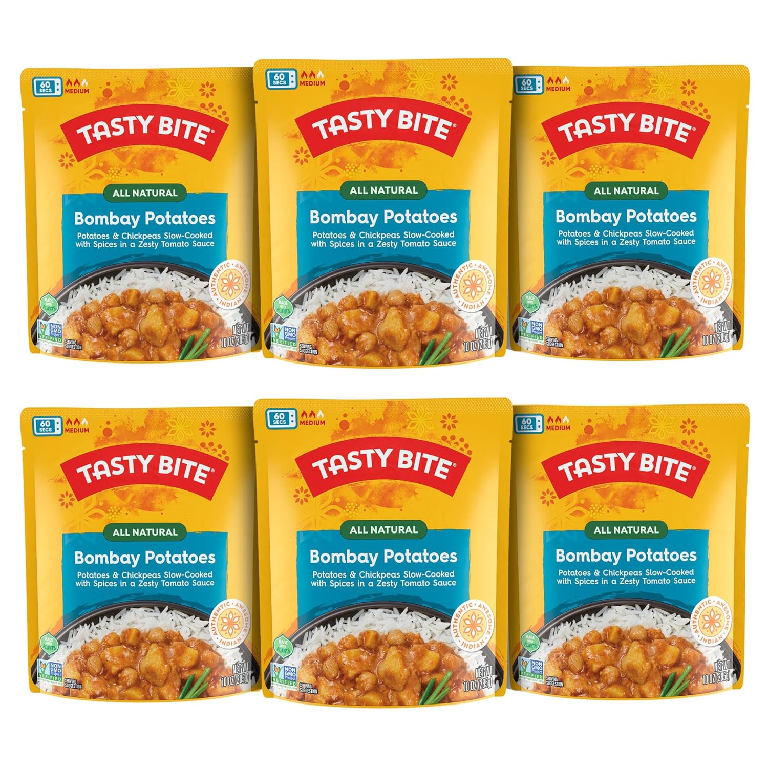Tasty Bite Organic Madras Lentils, 10 Ounce, Pack of 6, Ready to Eat, Microwavable Entree, Vegetarian - Image 7