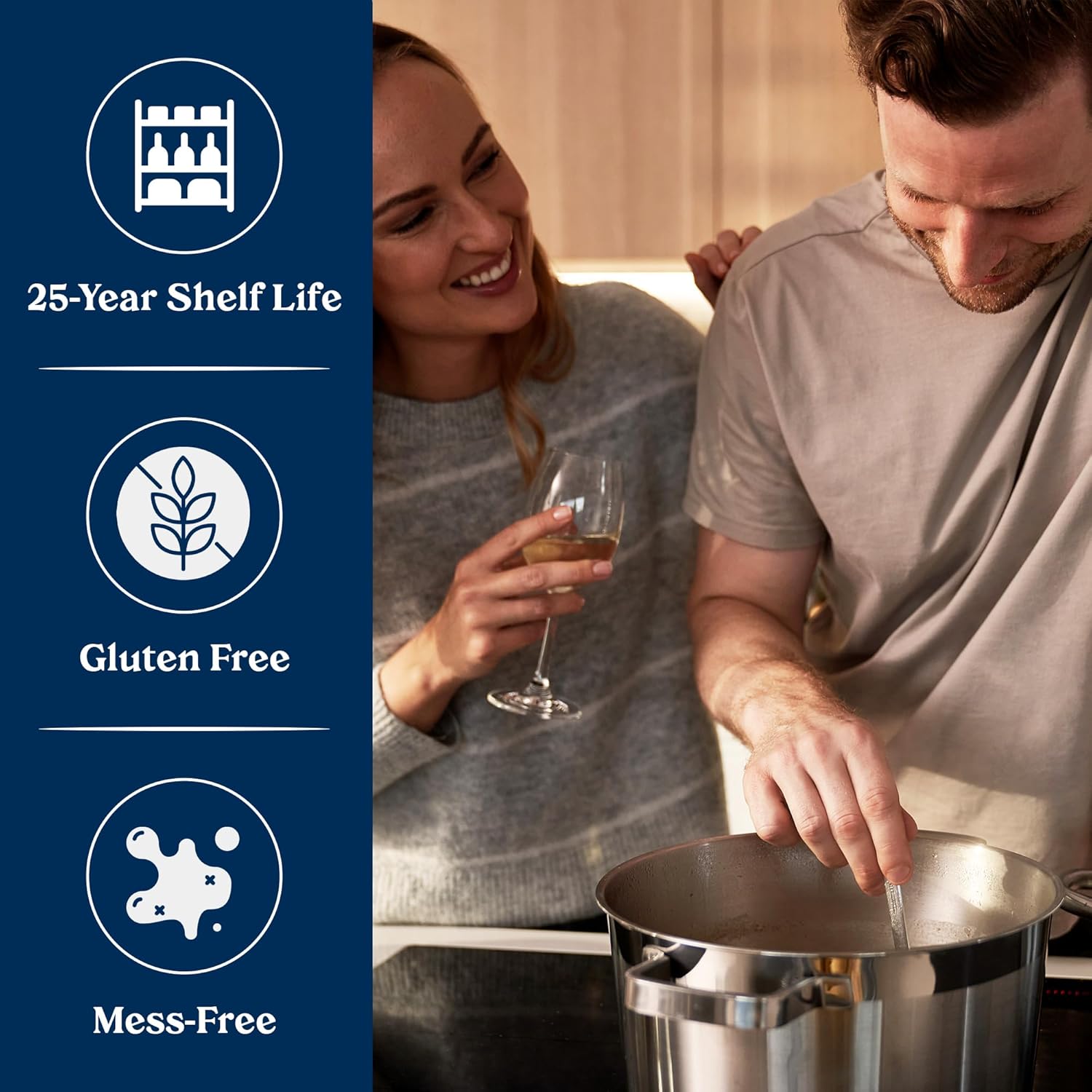 Augason Farms Vegetable Medley Blend Can - Dehydrated Mixed Veggies - Gluten Free Emergency Food Supply with Long Shelf Life for Survival, Disaster Prep & Everyday Meals - 131 Servings - Image 6