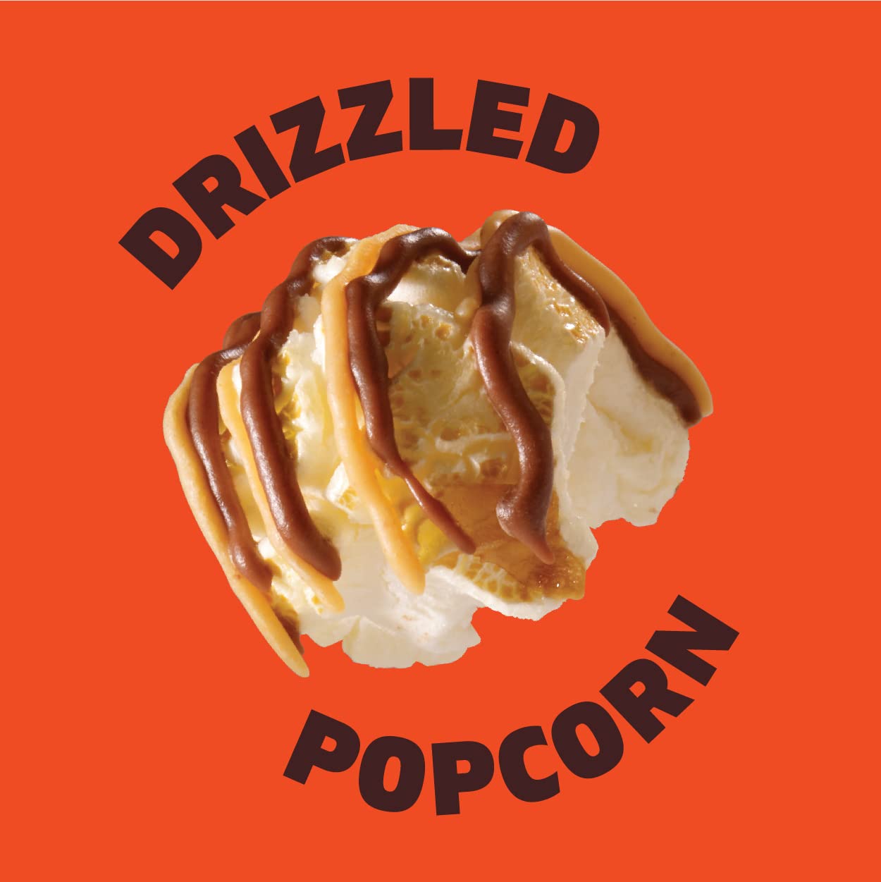 Reese's Popcorn, 5.25oz Grocery Sized Bag, Popcorn Drizzled in Reese's Peanut Butter and Chocolate, Ready to Eat, Savory Snack, Sweet and Salty - Image 2