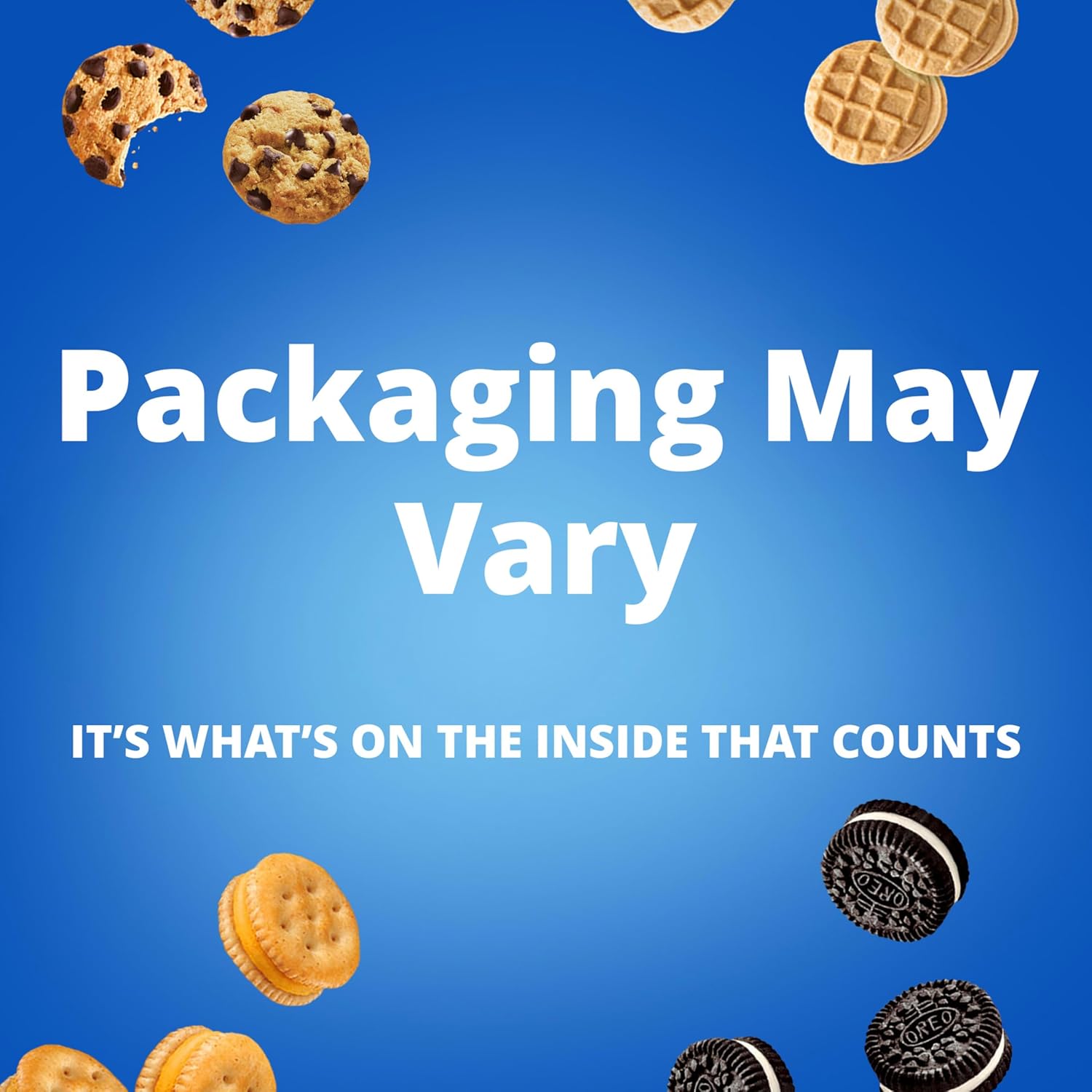 OREO Minis Cookies, CHIPS AHOY! Minis Cookies, Nutter Butter Bites & RITZ Bits Cheese Crackers Variety Pack, 15 Snack Packs - Image 3