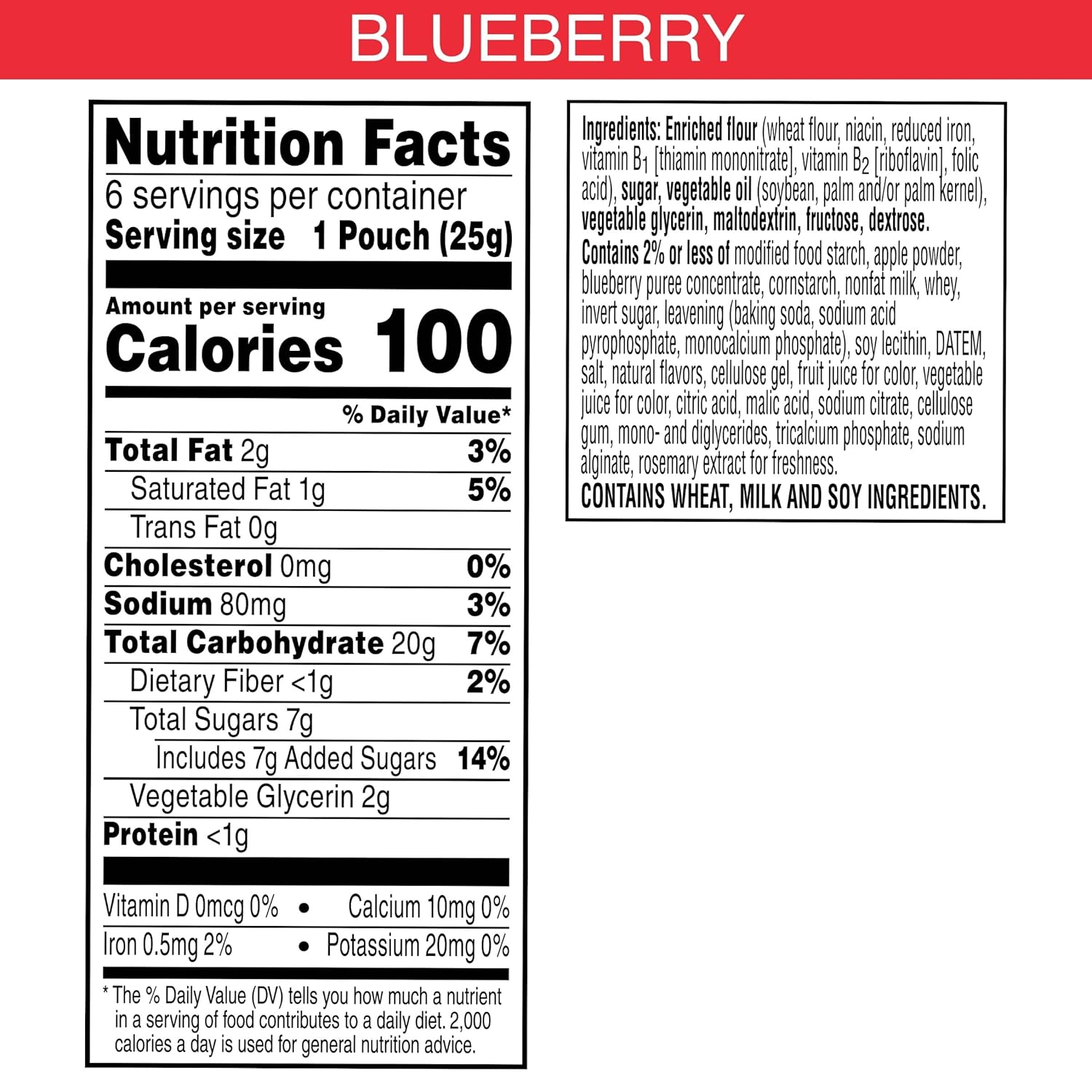 Special K Bar Pastry Crisps, 100 Calorie Snacks, Breakfast Bars, Blueberry, 5.28oz Box (12 Crisps)
