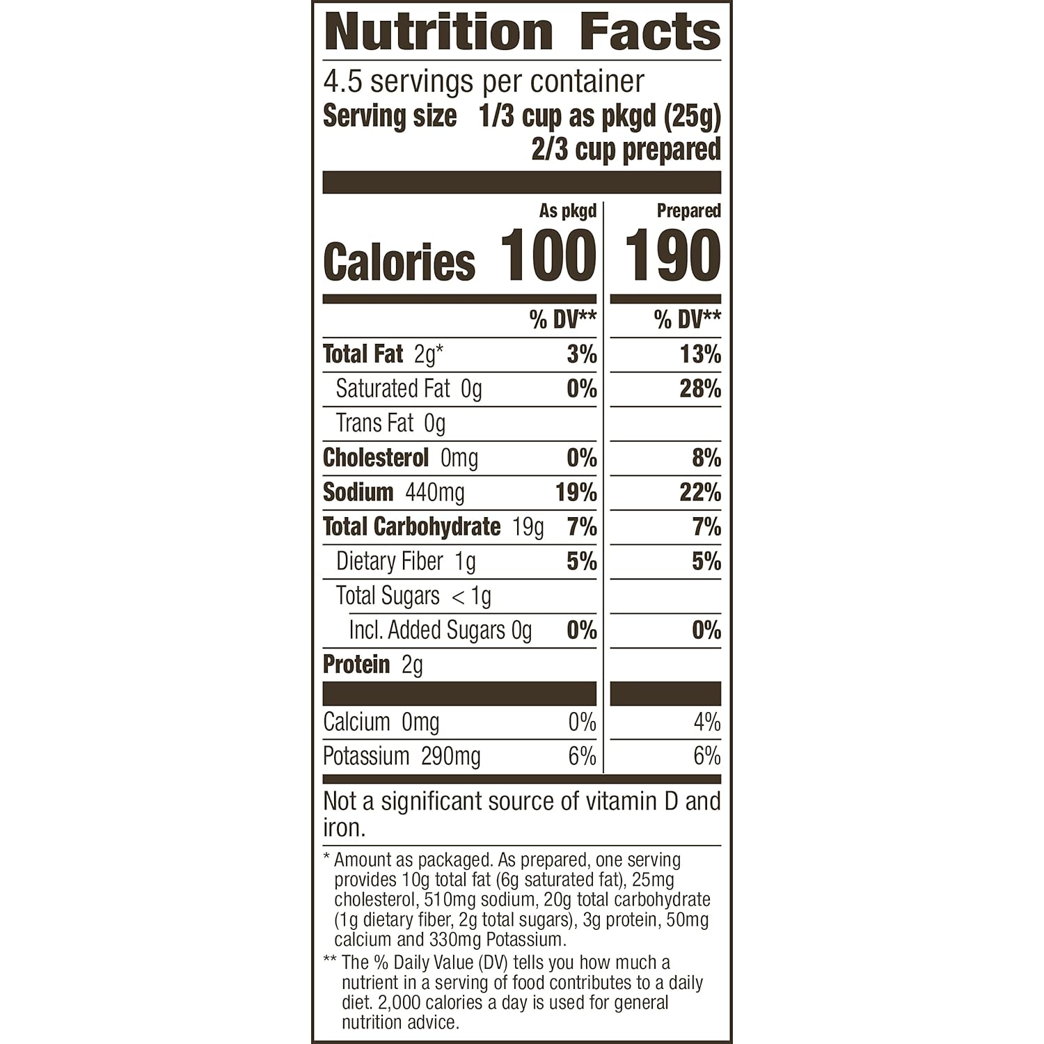 Betty Crocker Butter & Herb Mashed Potatoes, 4 ounces (Pack of 8)