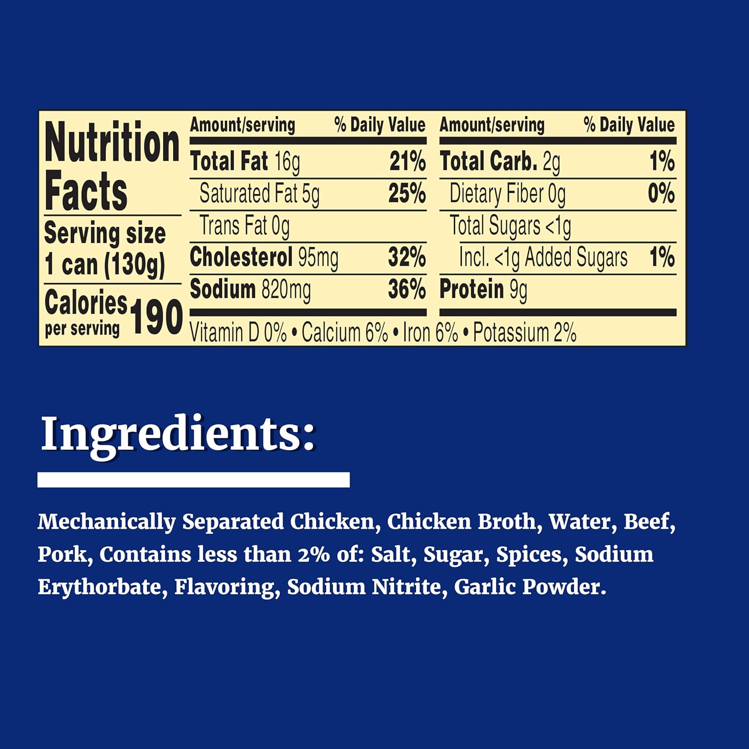 Libby's Vienna Sausage in Chicken Broth, Canned Sausage, 4.6 OZ (Pack of 24)