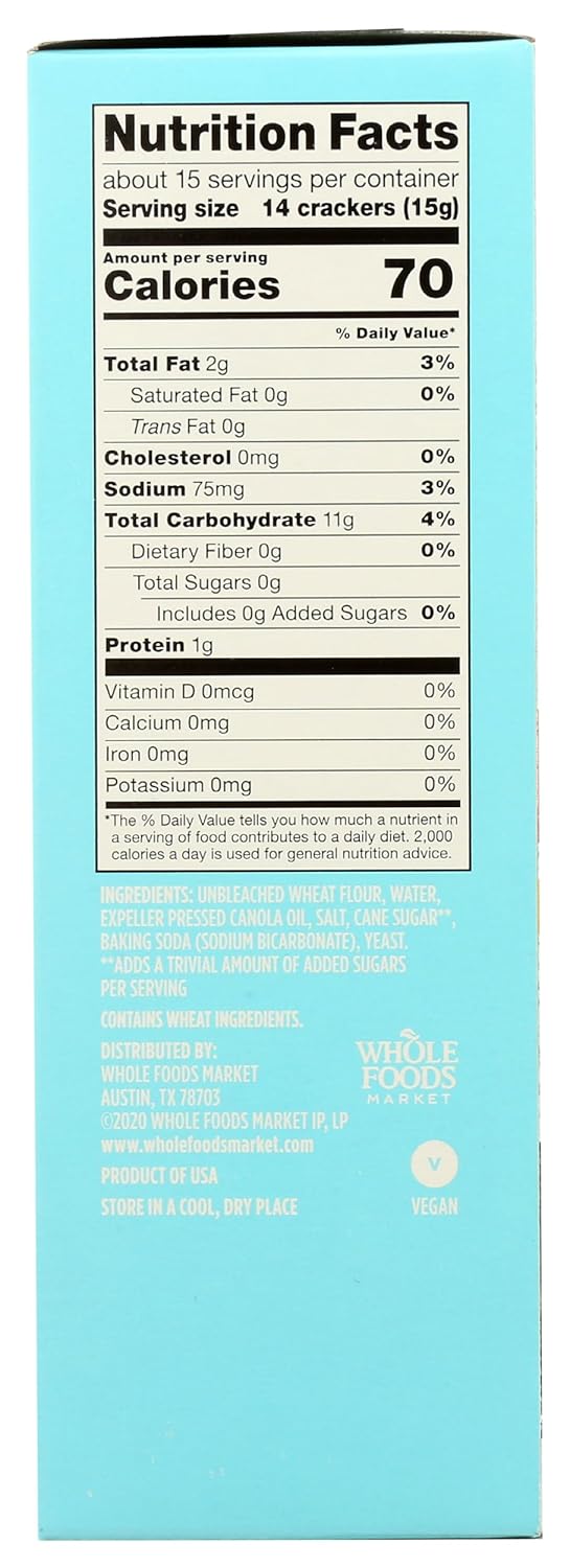365 by Whole Foods Market, Oyster Crackers, 8 Ounce